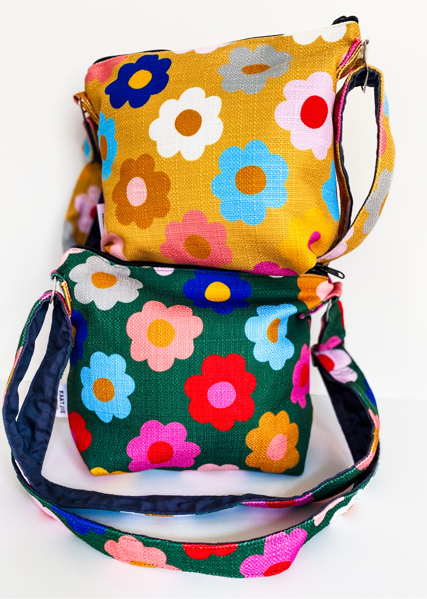 Mini Sling Bags Happy Flower