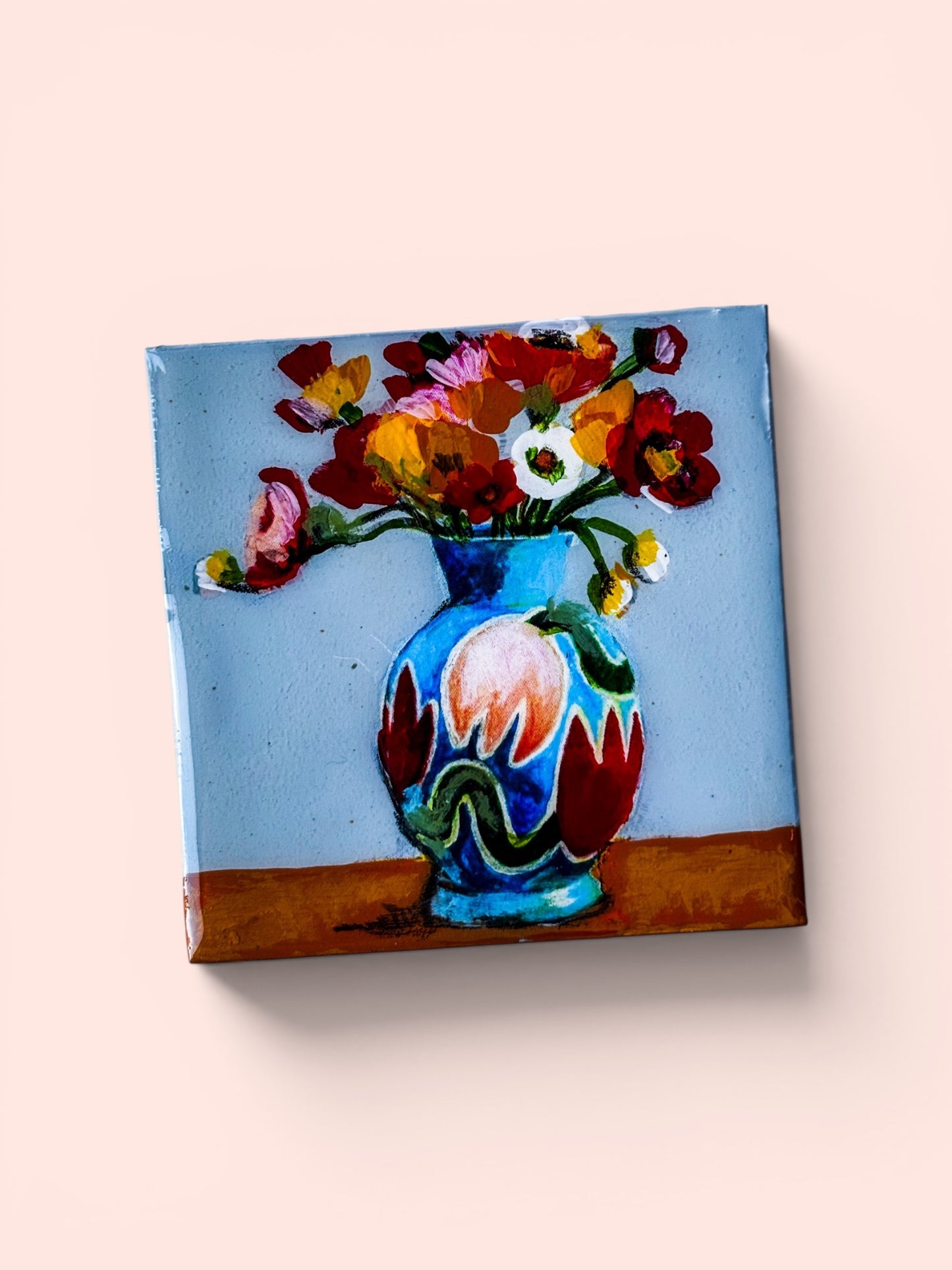 Tiny Art Magnets: Flowers