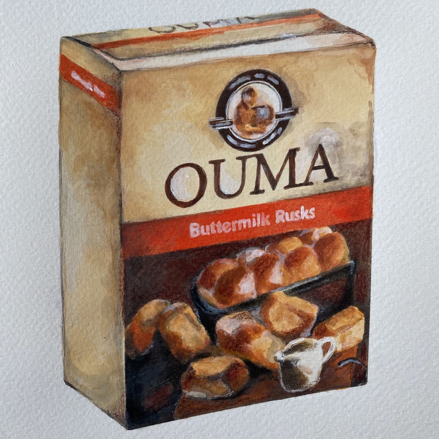 GROCERY PRINTS: On a Wood Canvas