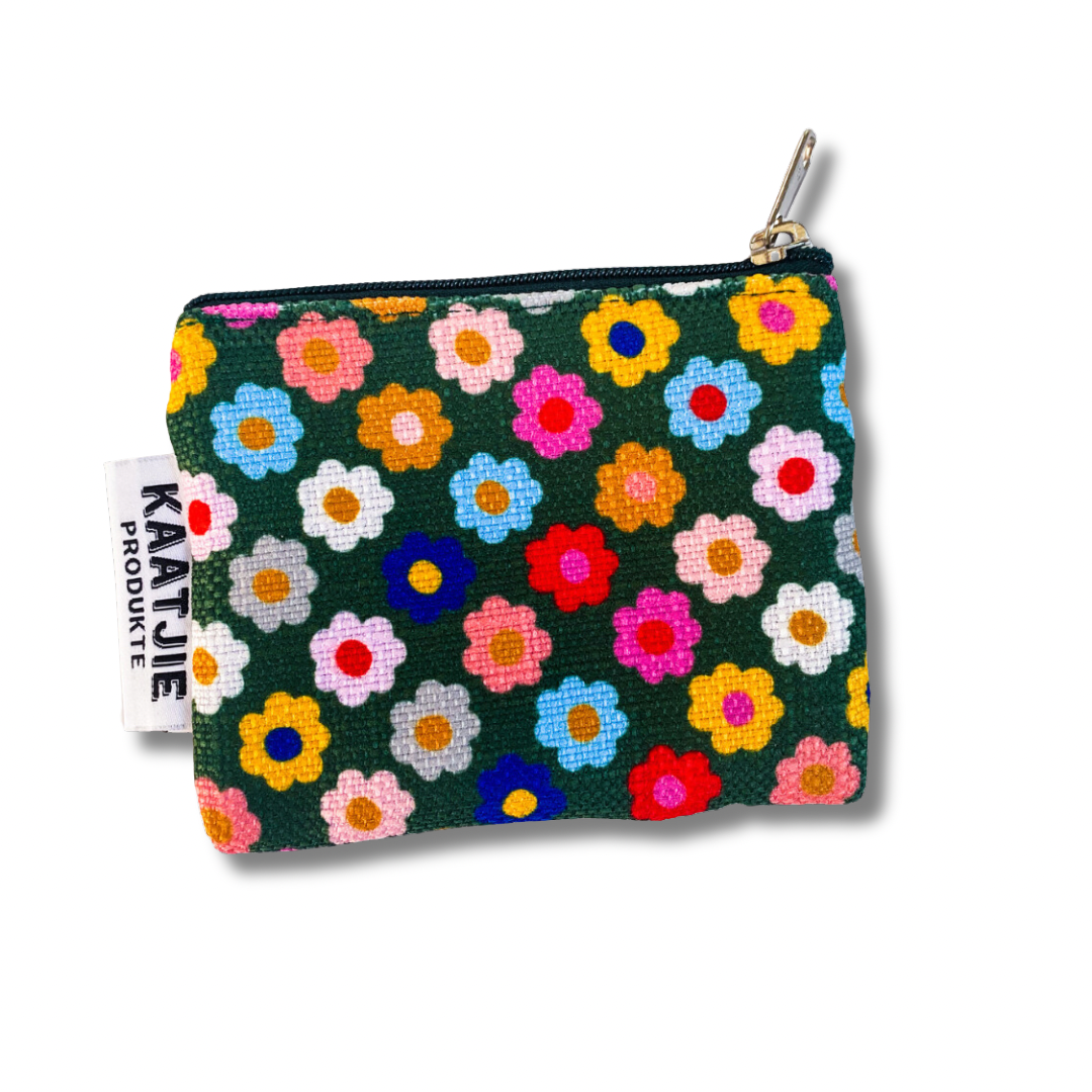 Coin Bags: Happy Flowers