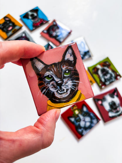Tiny Art Magnets: Furkids
