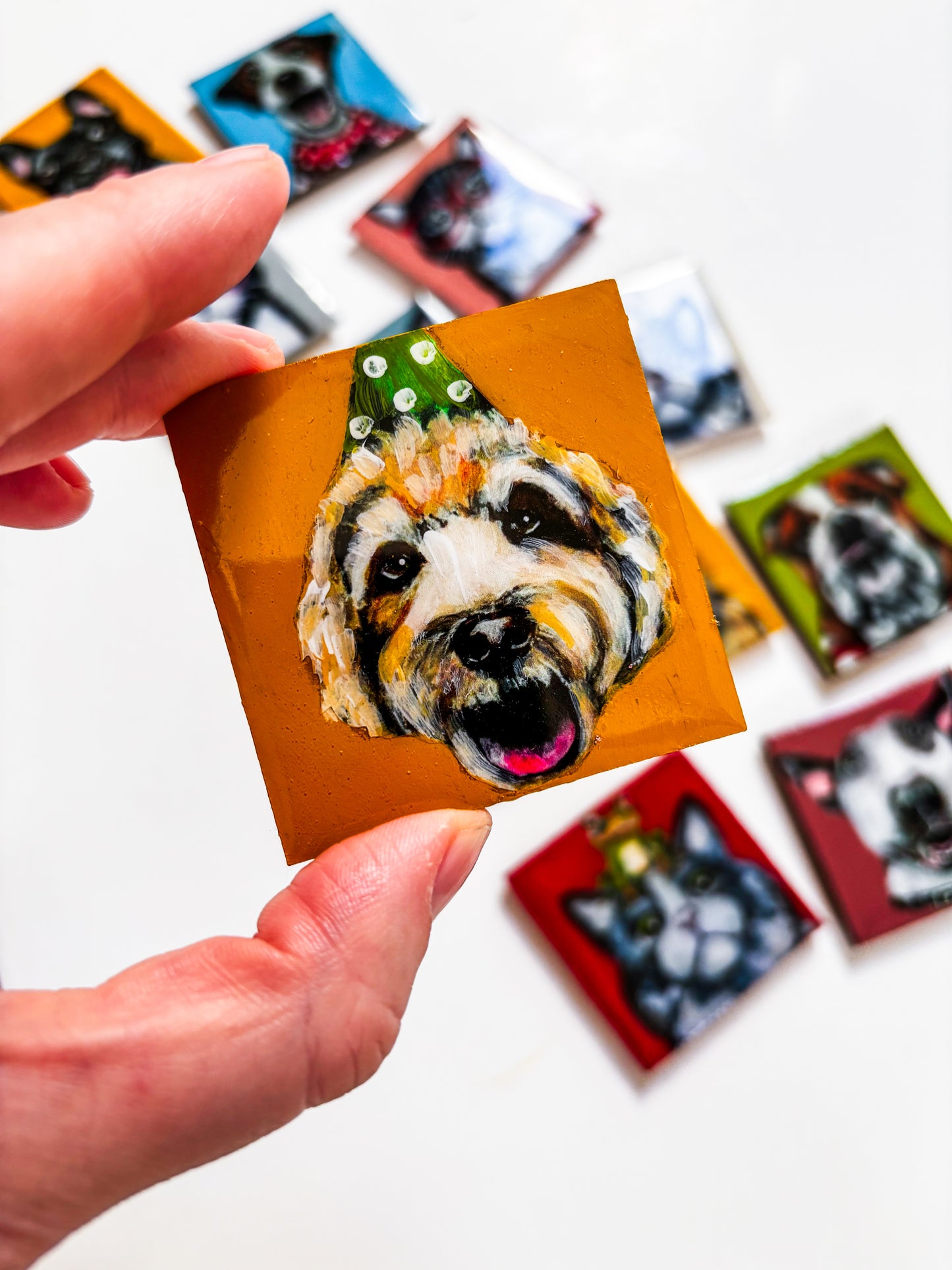 Tiny Art Magnets: Furkids
