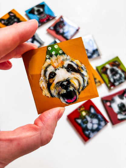 Tiny Art Magnets: Furkids