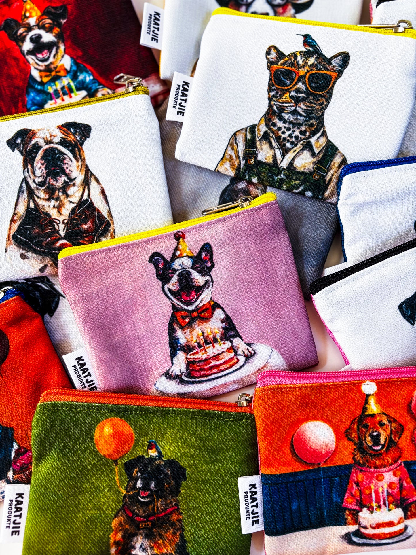 Zak’s Friends & Curious Zoo: Coin Bags