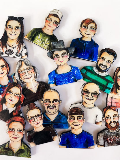 LITTLE YOU: Custom Magnet Portrait