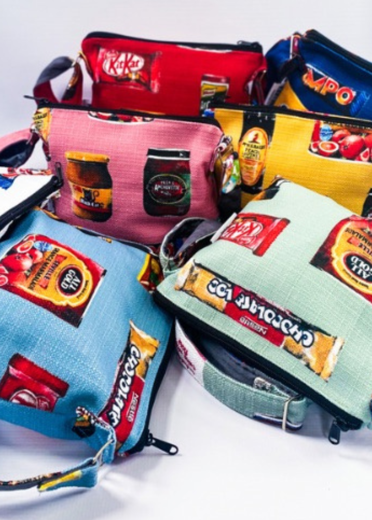 Mini Sling Bags: Groceries