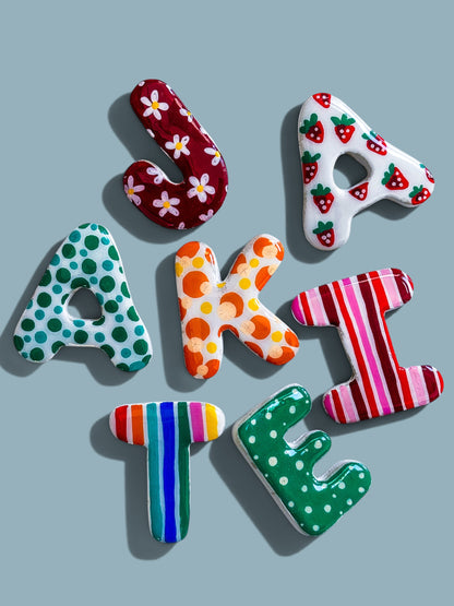 Nostalgia Letter Magnets