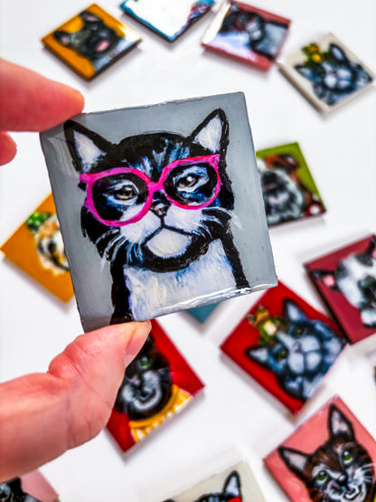 Tiny Art Magnets: Furkids