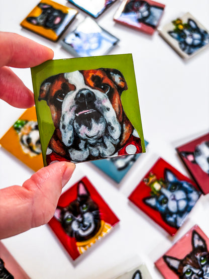 Tiny Art Magnets: Furkids