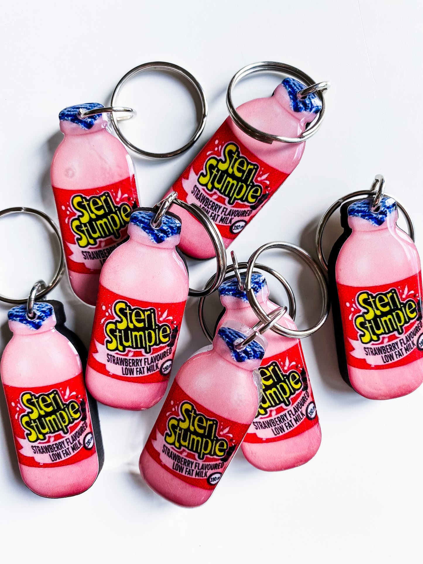Resin Grocery Keyrings