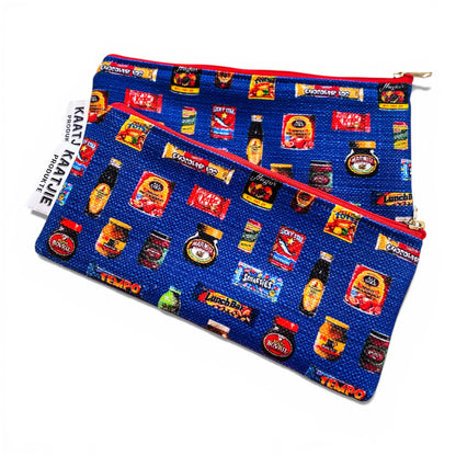 Groceries: Pencil Bags (Repeat Pattern)