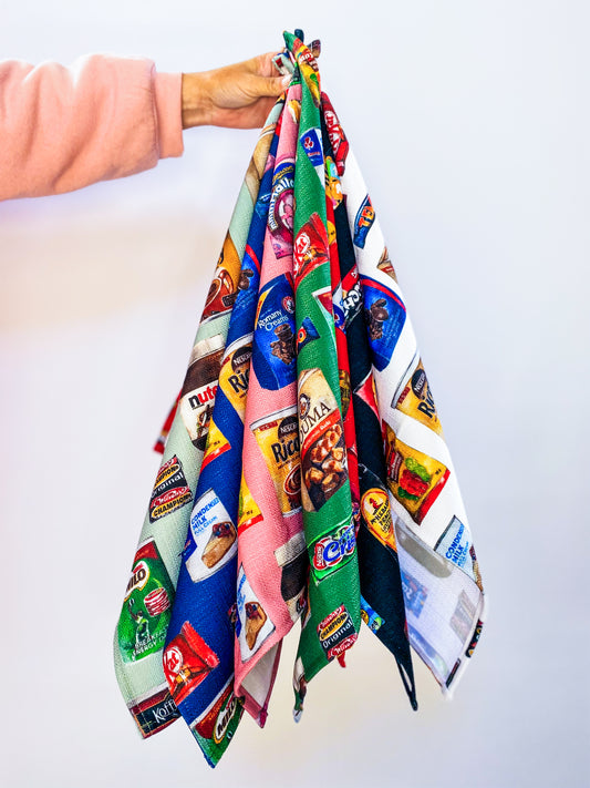 Groceries: Tea Towels (Repeat Pattern)