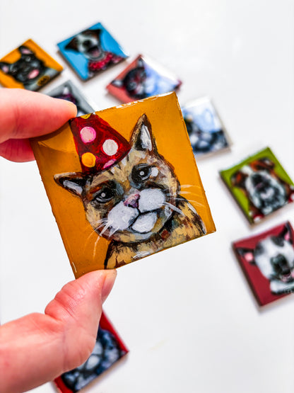 Tiny Art Magnets: Furkids