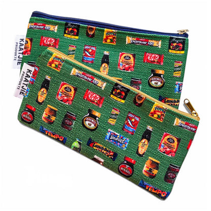 Groceries: Pencil Bags (Repeat Pattern)