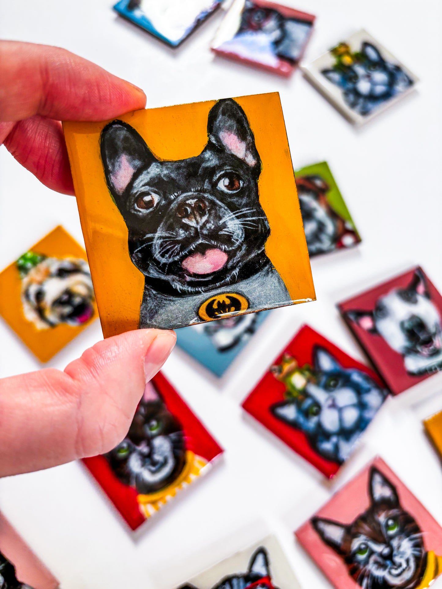Tiny Art Magnets: Furkids