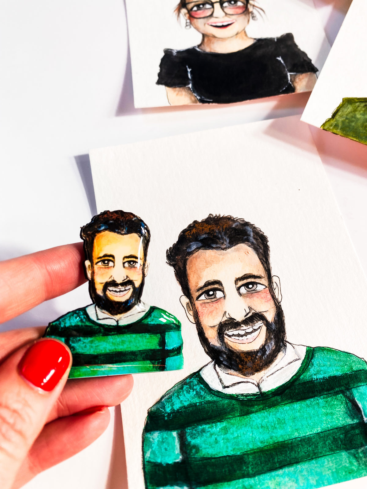 LITTLE YOU: Custom Magnet Portrait