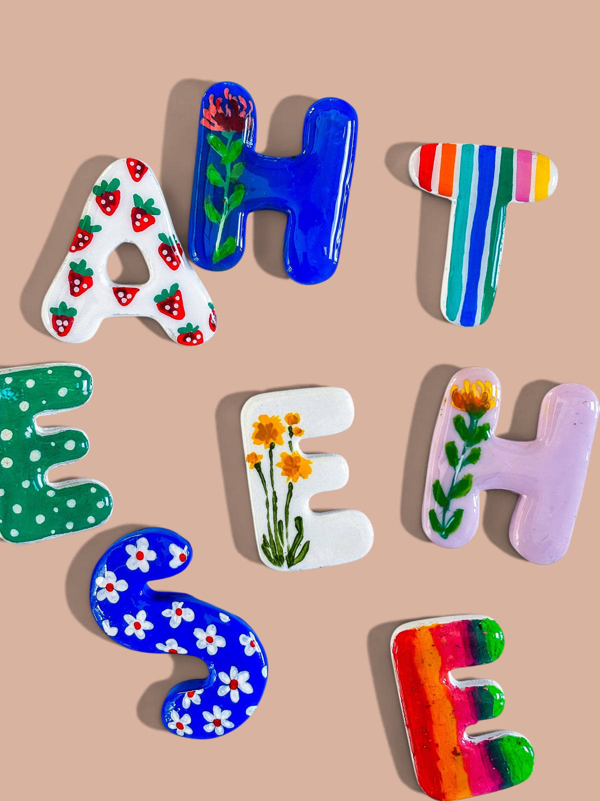 Nostalgia Letter Magnets