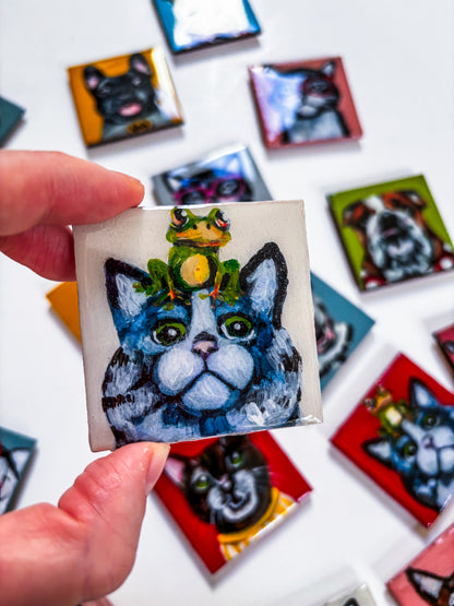 Tiny Art Magnets: Furkids