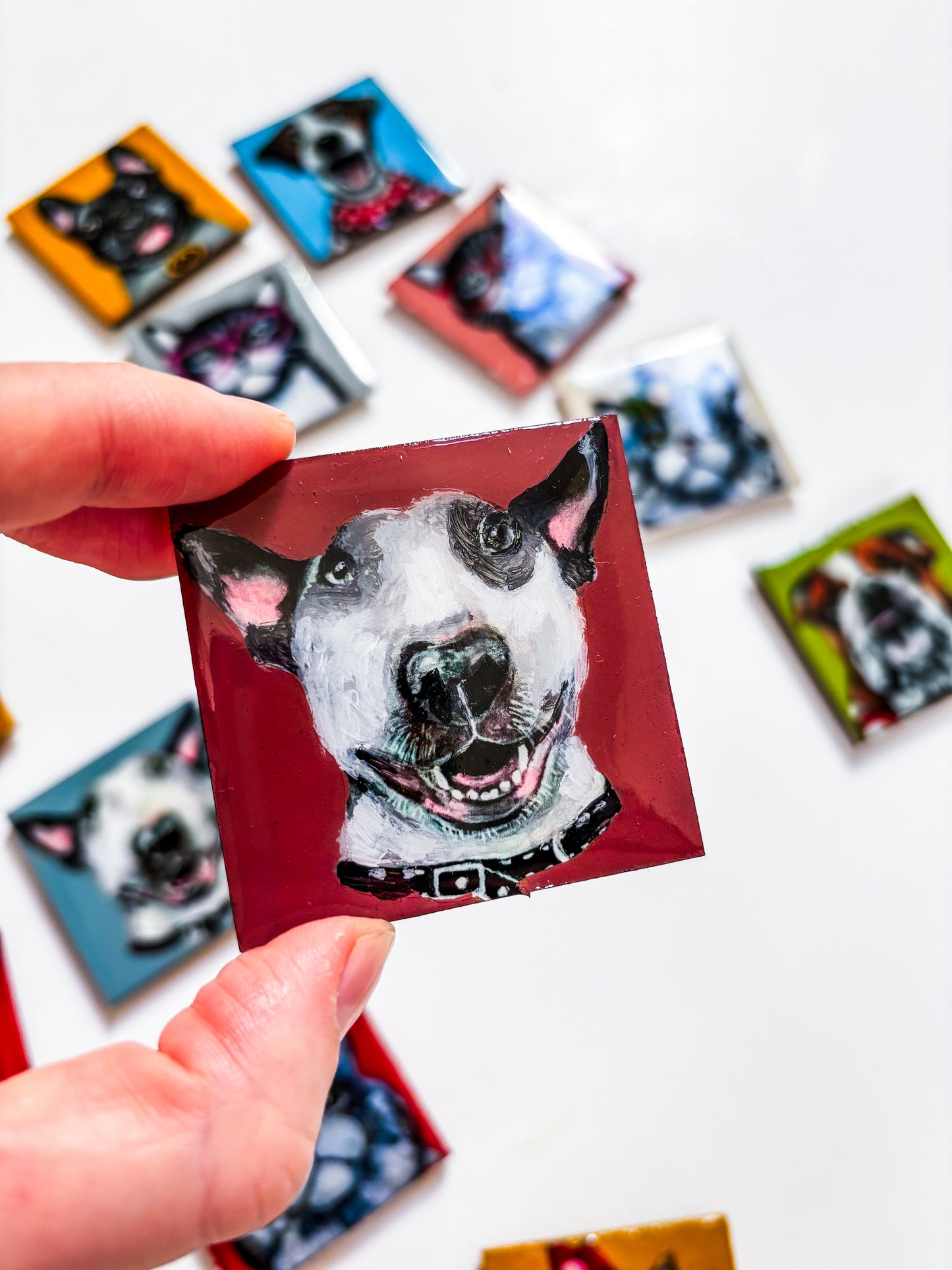 Tiny Art Magnets: Furkids