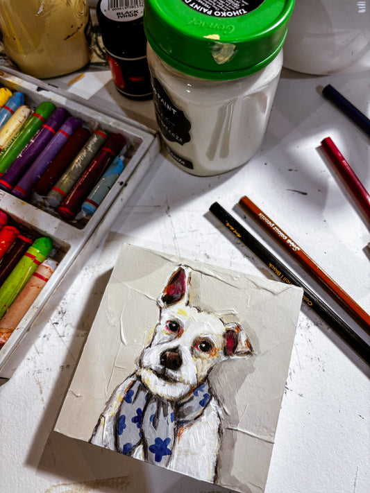 Tiny Custom Pet Portraits