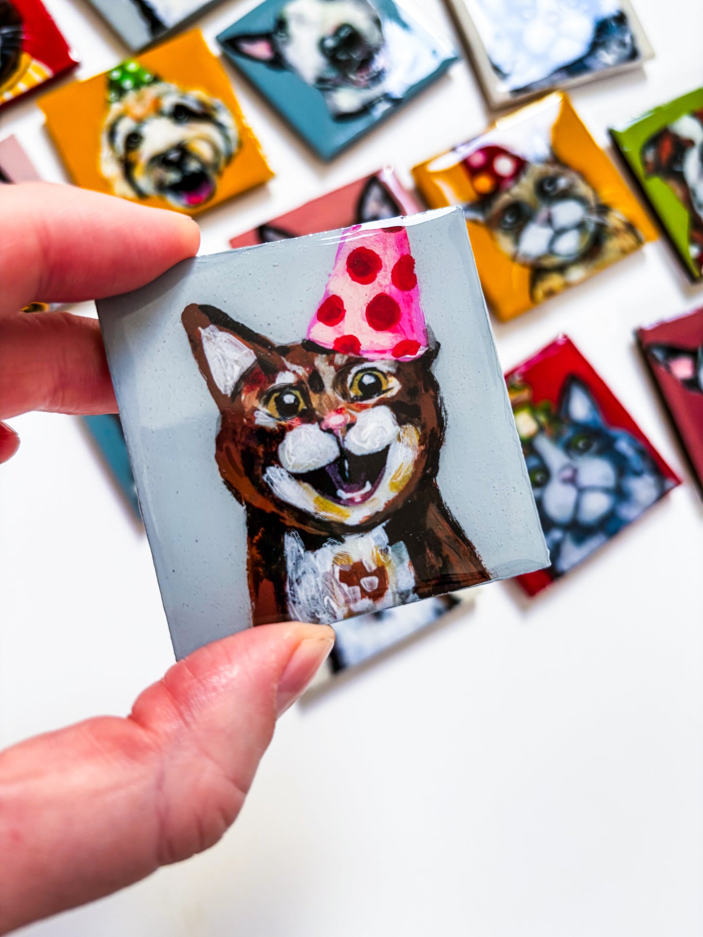 Tiny Art Magnets: Furkids