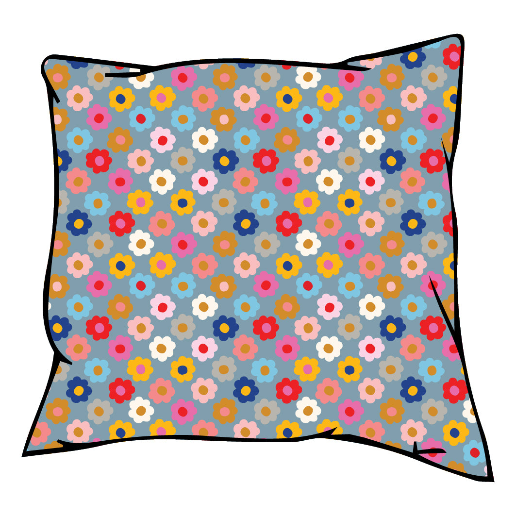 Scatter Cushions: Happy Flower