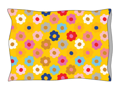 Pillowcases: Happy Flower