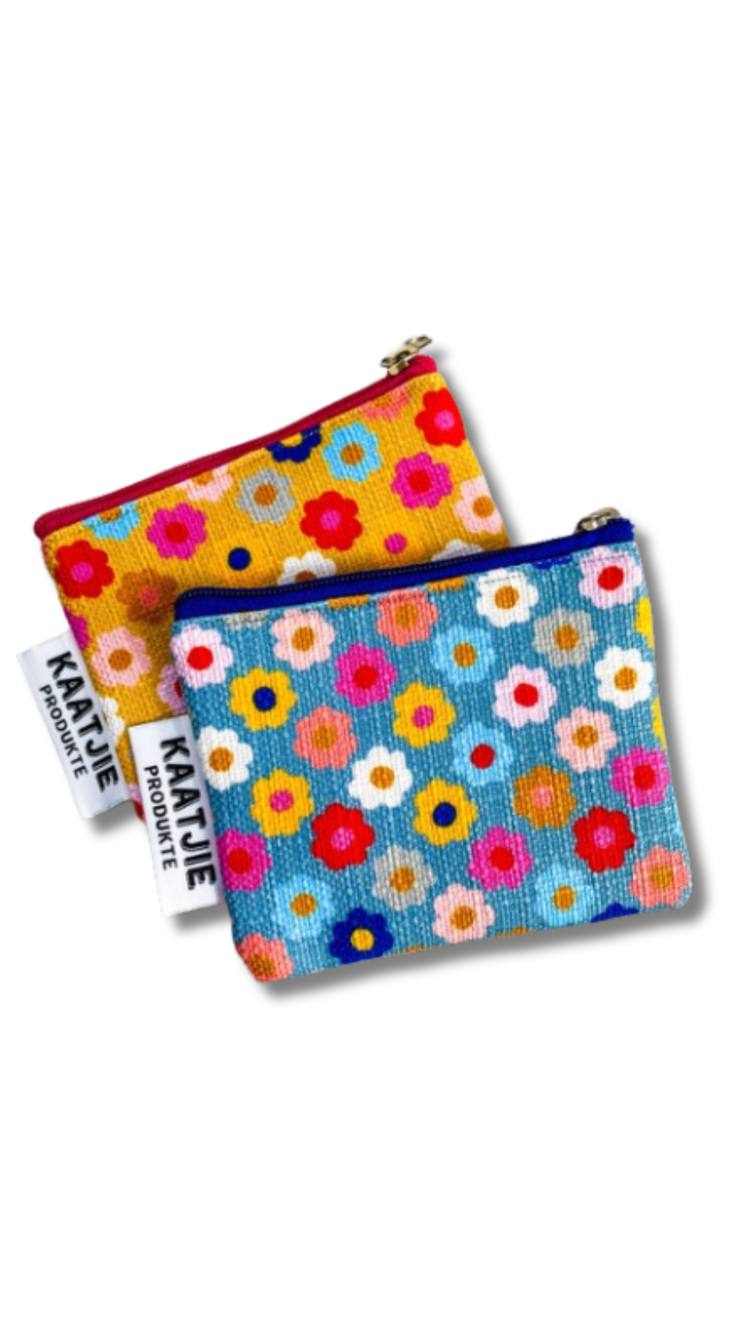 Coin Bags: Happy Flowers