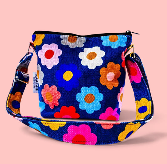 Mini Sling Bags: Happy Flower