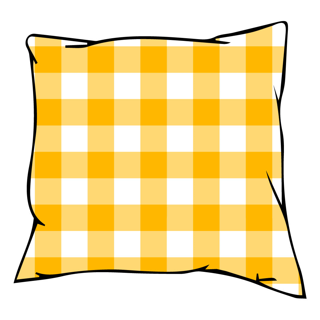 Scatter Cushions: Gingham