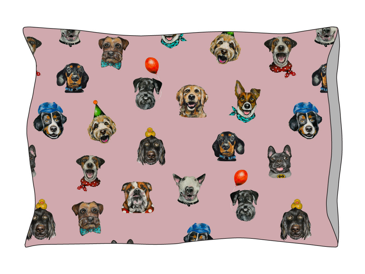 Pillowcases: Party Dogs