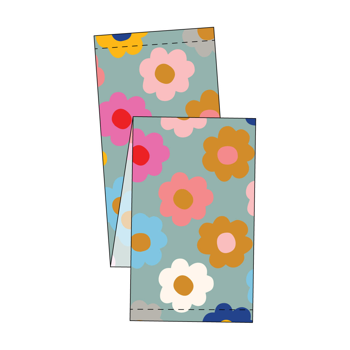Table Runners: Happy Flower