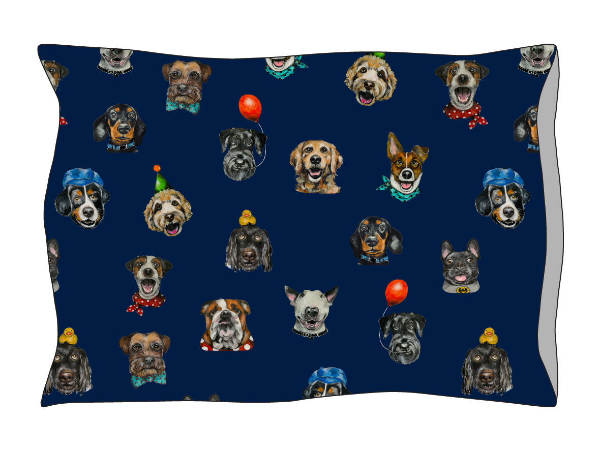 Pillowcases: Party Dogs